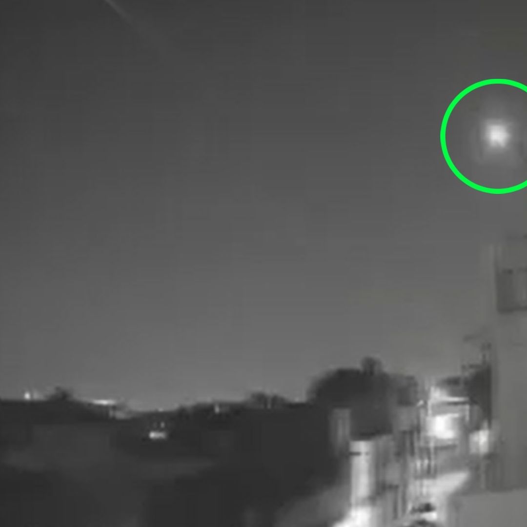 Video: Meteorito Cruza Cielo en Puebla la Madrugada del Miércoles 16 de Abril