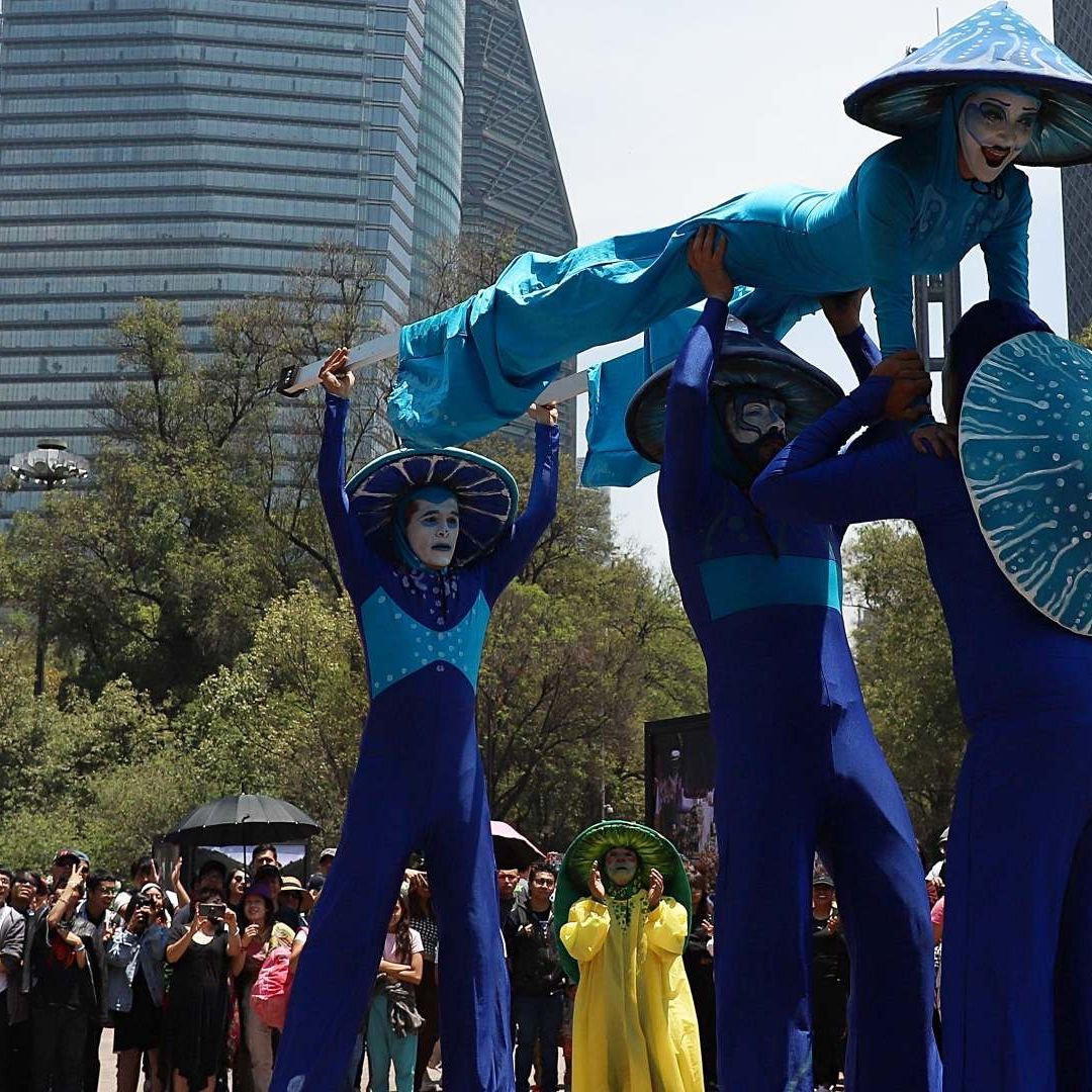 Inauguración del Festival Spora 2025 en el Bosque de Chapultepec