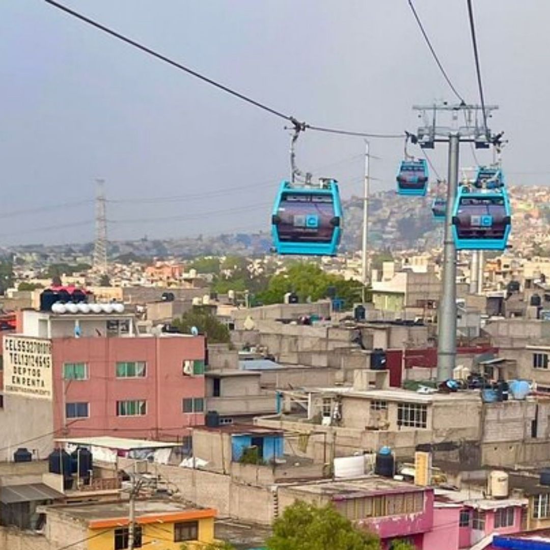 Organizan tours por Cablebús de Iztapalapa