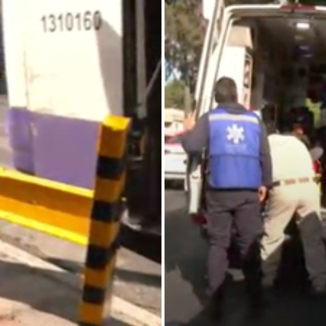 Pasajero Pierde Tres Dedos del Pie por Viajar Colgando del Camión