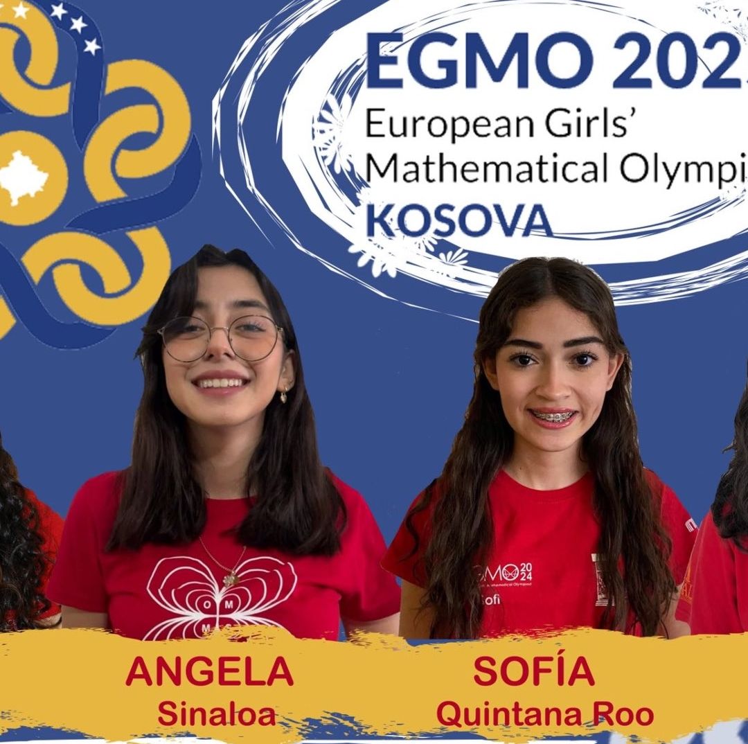 Mexicanas ganan medallas de bronce en Olimpiada de Matemáticas.