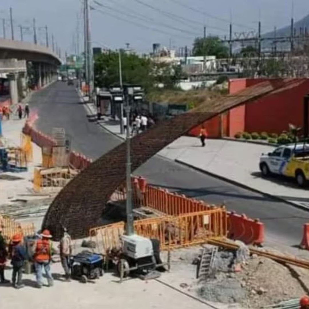 El colapso en las obras de la Línea 6 del Metro de Monterrey generó preocupación; esto pasará con la construcción