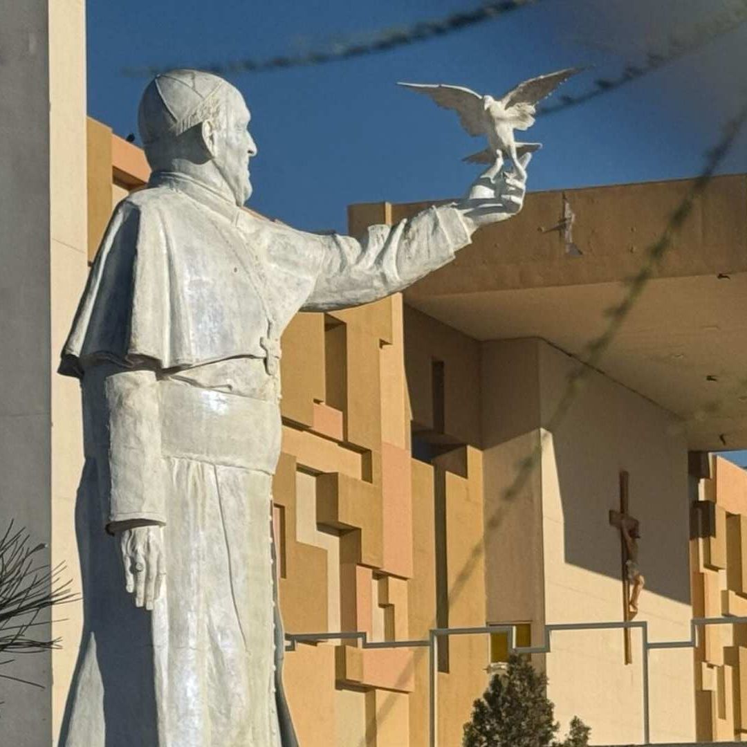 Recinto Construido en Ciudad Juárez para la Visita del Papa Francisco | Foto: N+