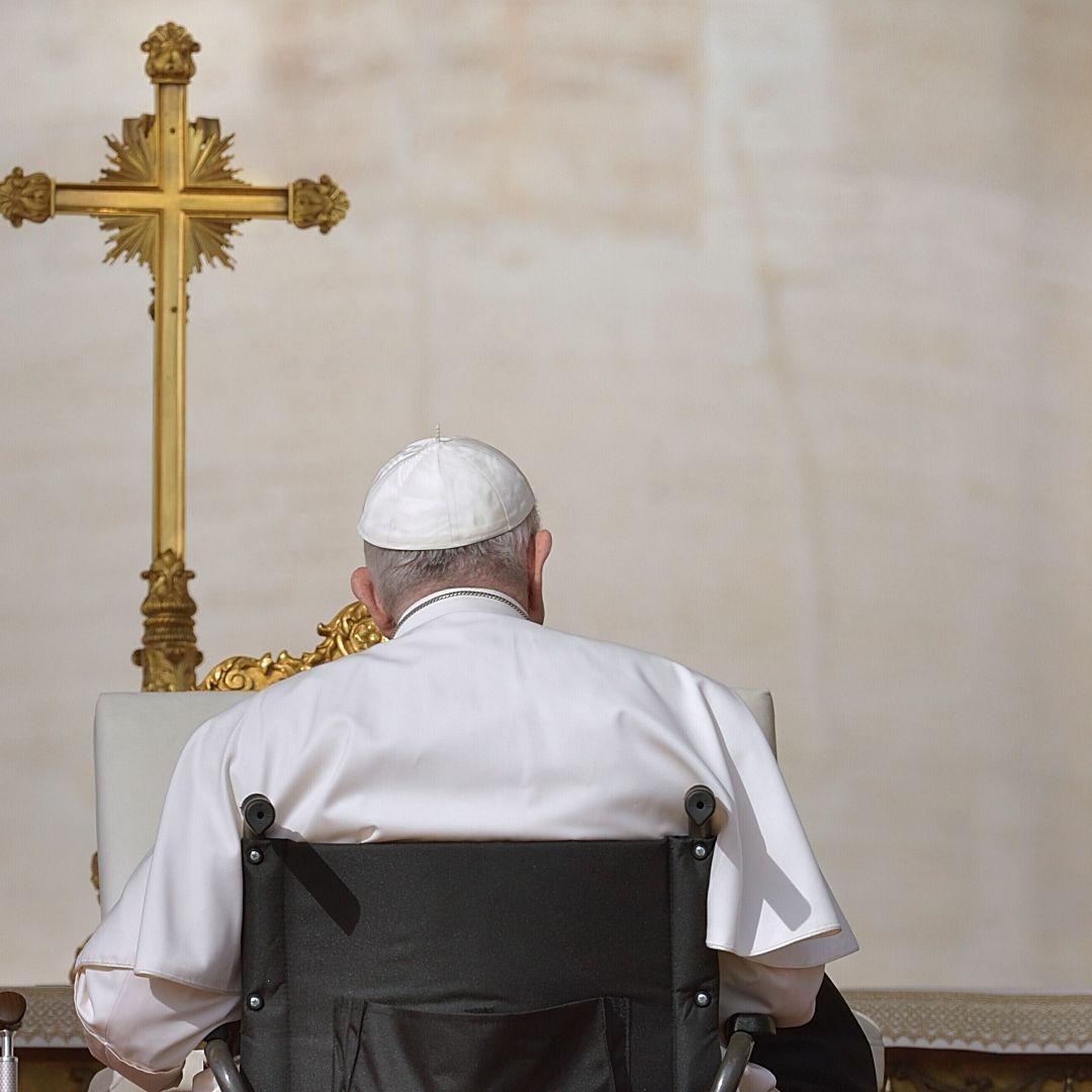 Papa Francisco en el Vaticano el 9 de octubre de 2022
