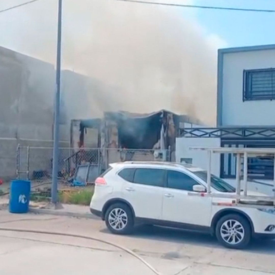 Incendio Destruye Casa Rodante en Ensenada; la Familia Logró Salir a Salvo