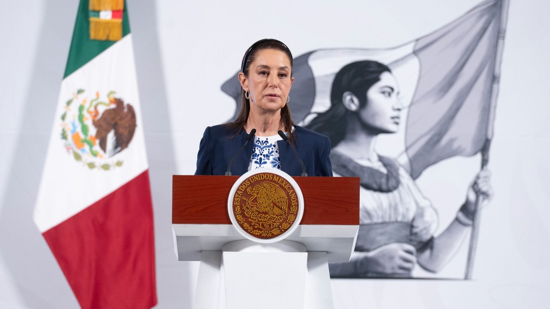 Claudia Sheinbaum en conferencia de prensa