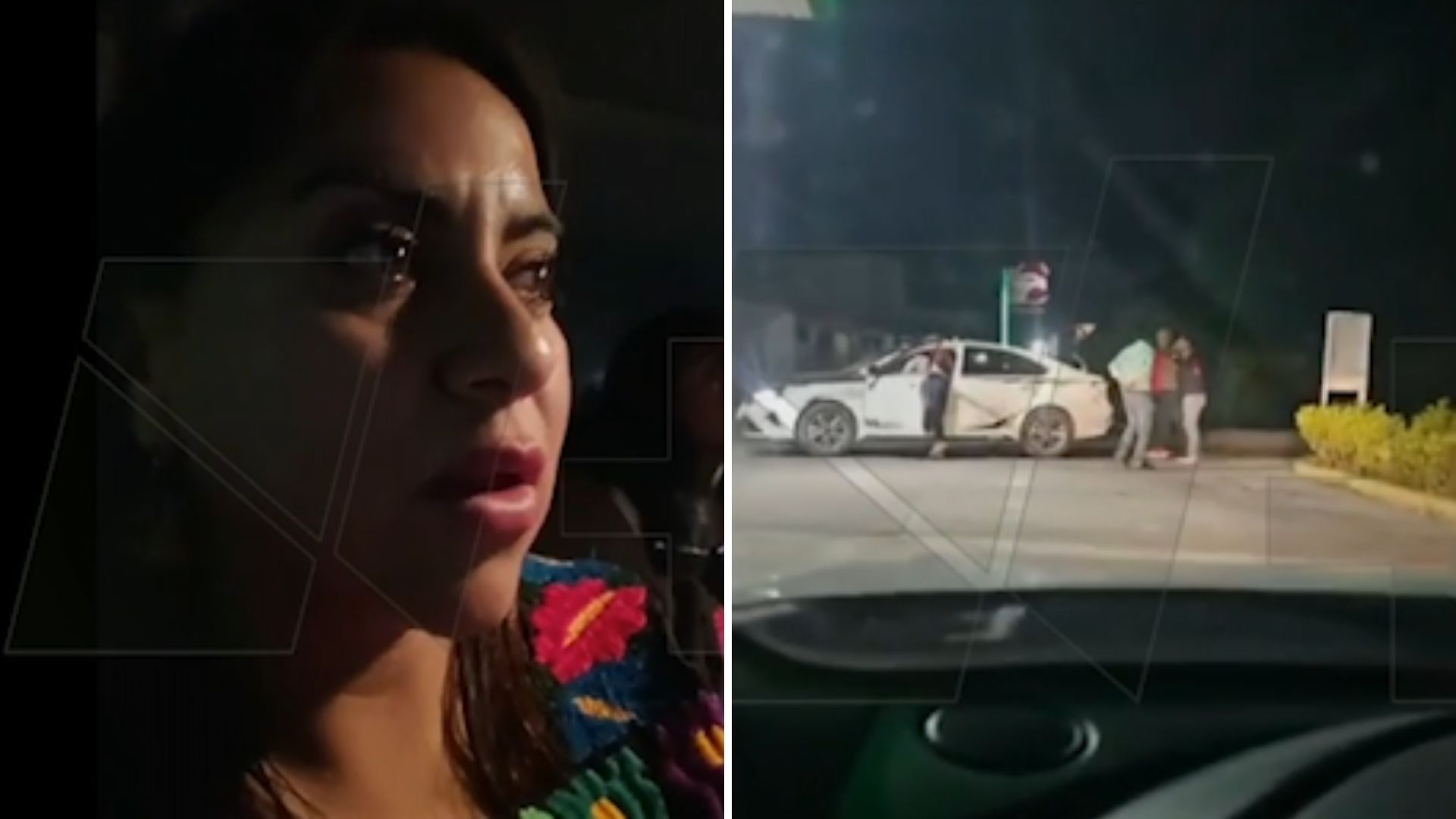 La activista social Olimpia Coral Melo pidió ayuda en una transmisión luego de ser acosada por varios sujetos.