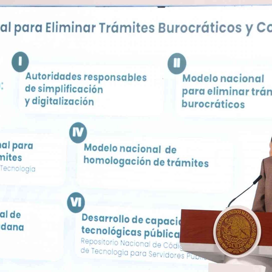 José Antonio Peña Merino, titular de la Agencia de la Transformación Digital y Telecomunicaciones, ofreció detalles de como la implementación de la Ley Nacional para Eliminar Trámites Burocráticos y Corrupción