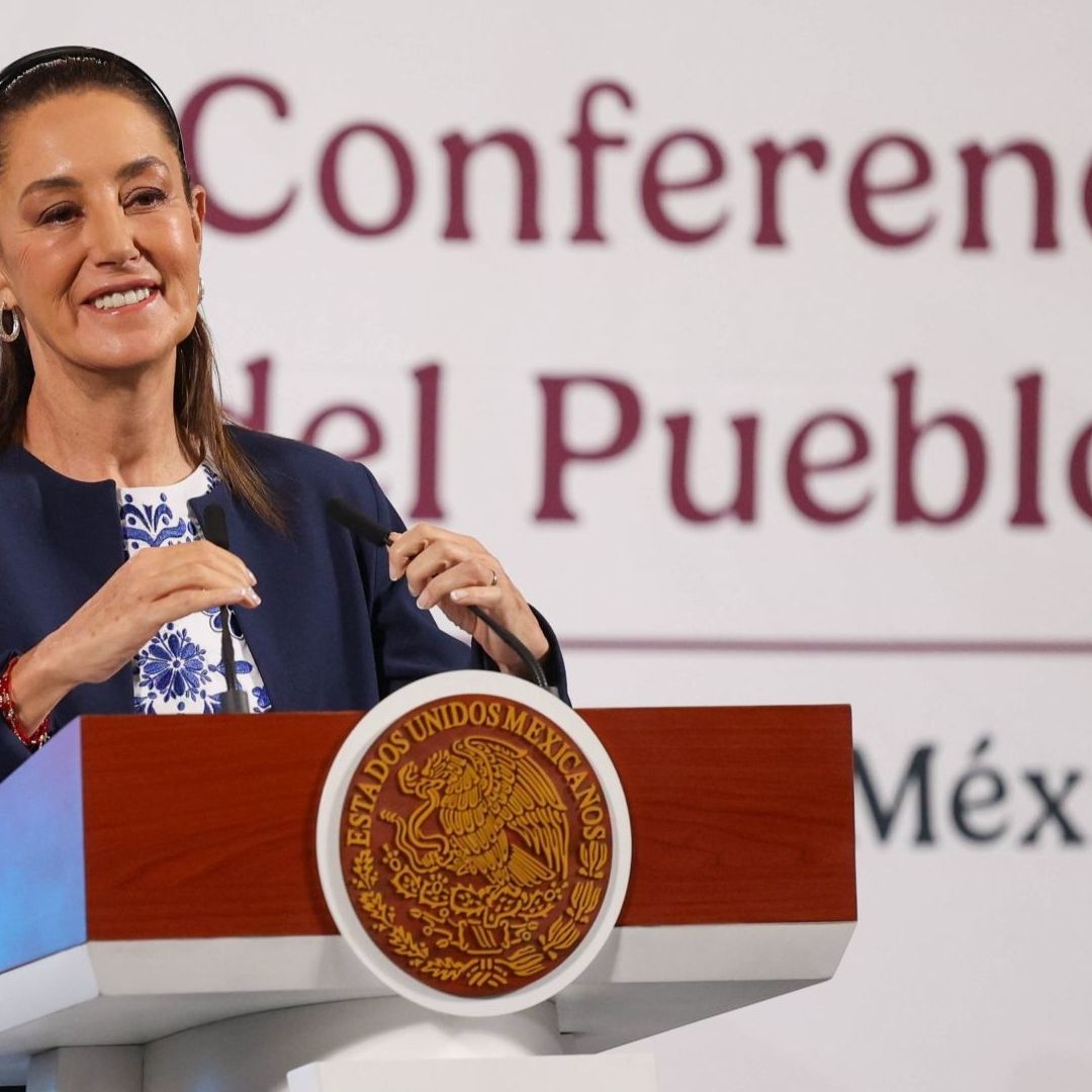 Claudia Sheinbaum en Palacio Nacional