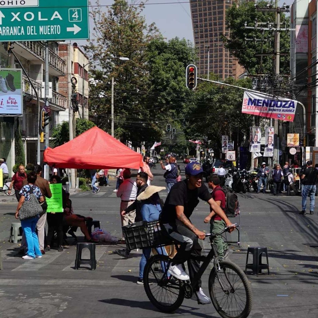 Cerrado Reforma y Avenida Insurgentes Sur hoy por bloqueos en CDMX
