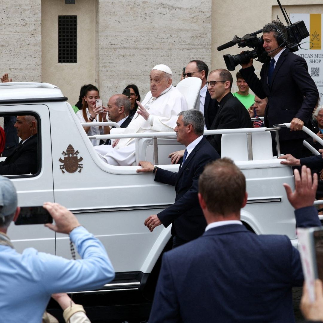 Última aparición del Papa Francisco