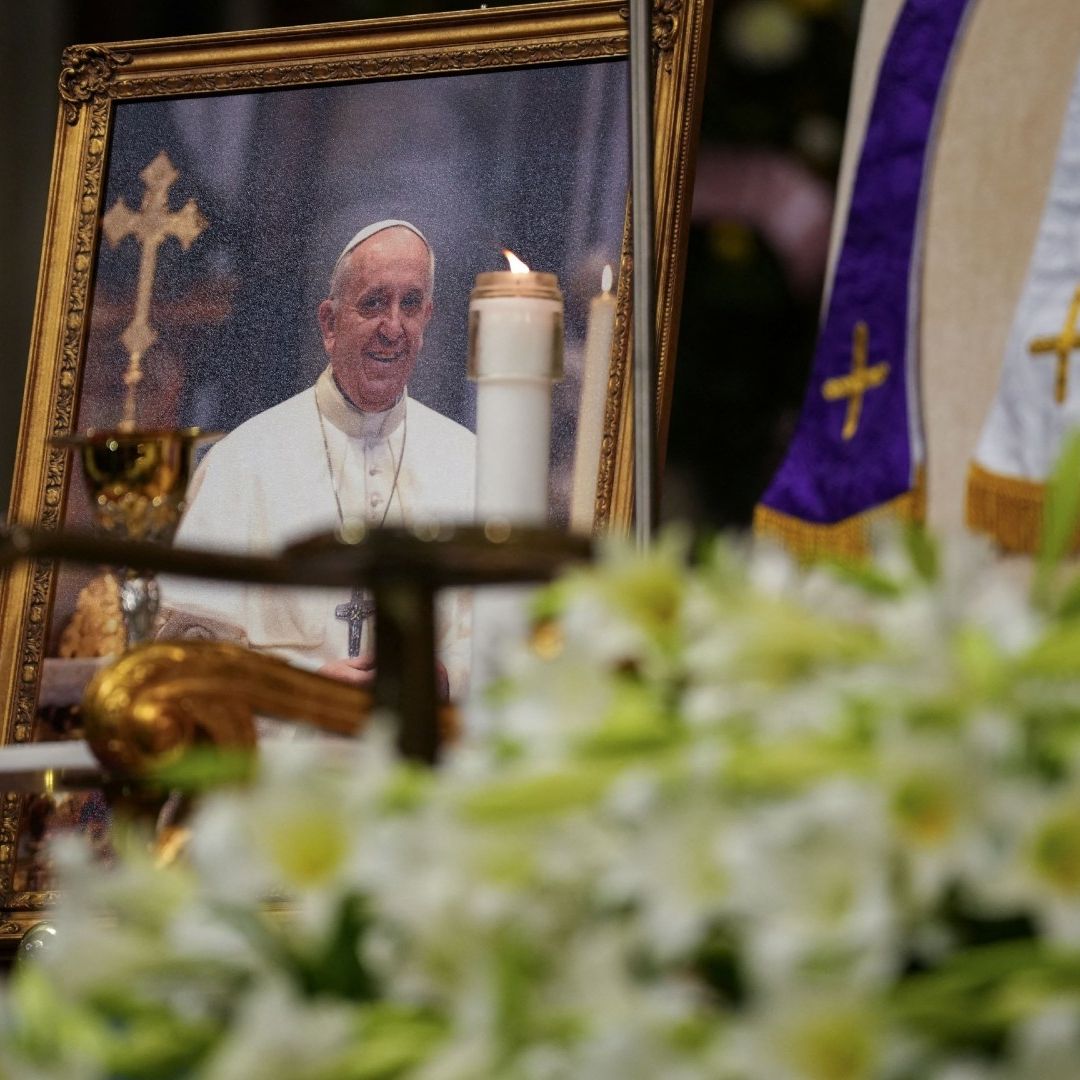 retrato del papa Francisco