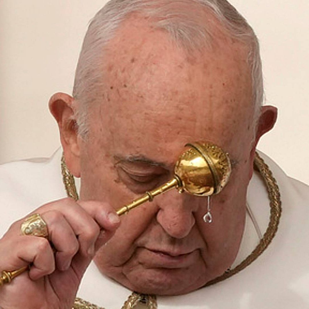 Papa Francisco durante misa de Pascua en marzo de 2024. Foto: AP | Archivo