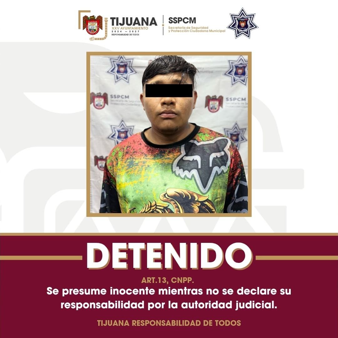 Rescatan a Persona Privada de la Libertad en Tijuana; Detienen a Presunto Responsable