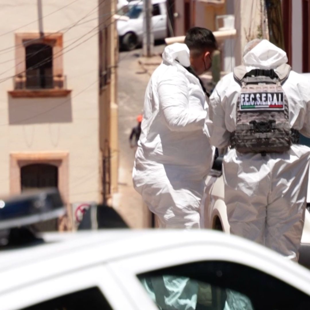 Matan a hombre en el Centro Histórico de Zacatecas.