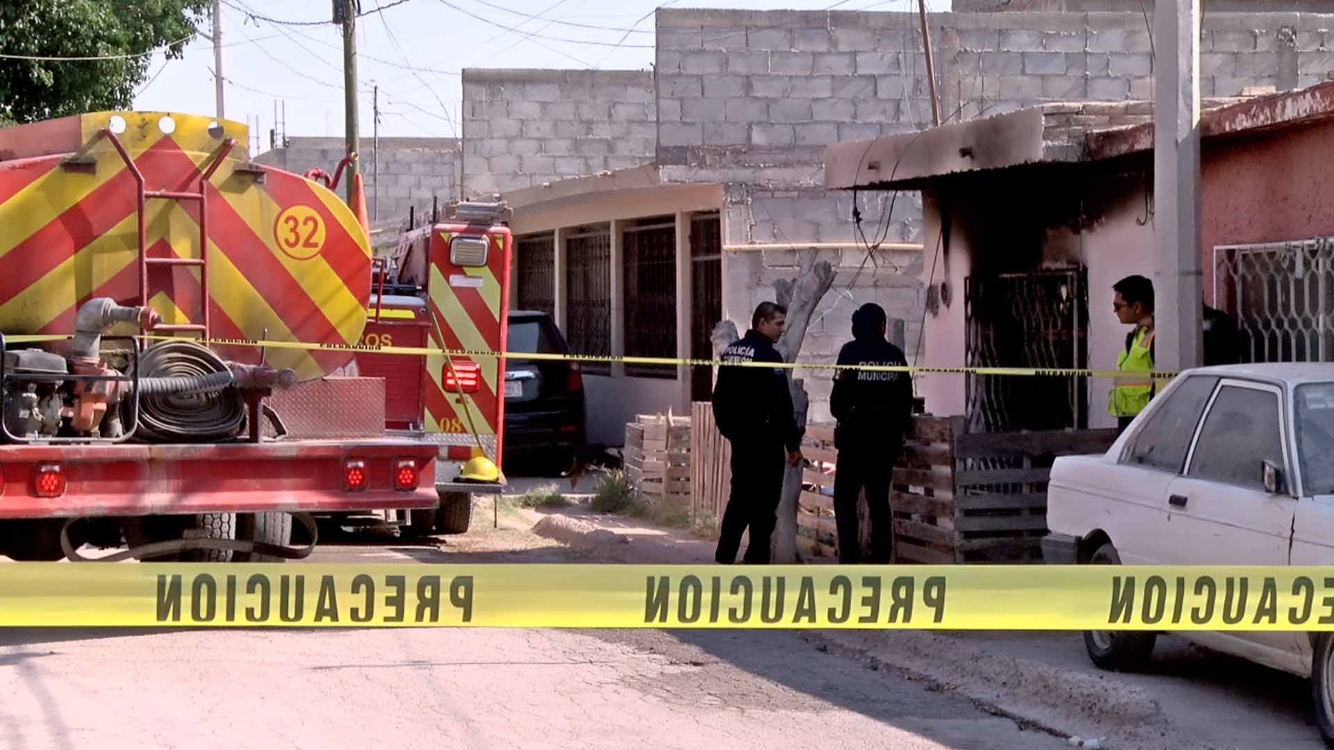 Madre y Dos Bebés Graves tras el Incendio de su Casa en Torreón