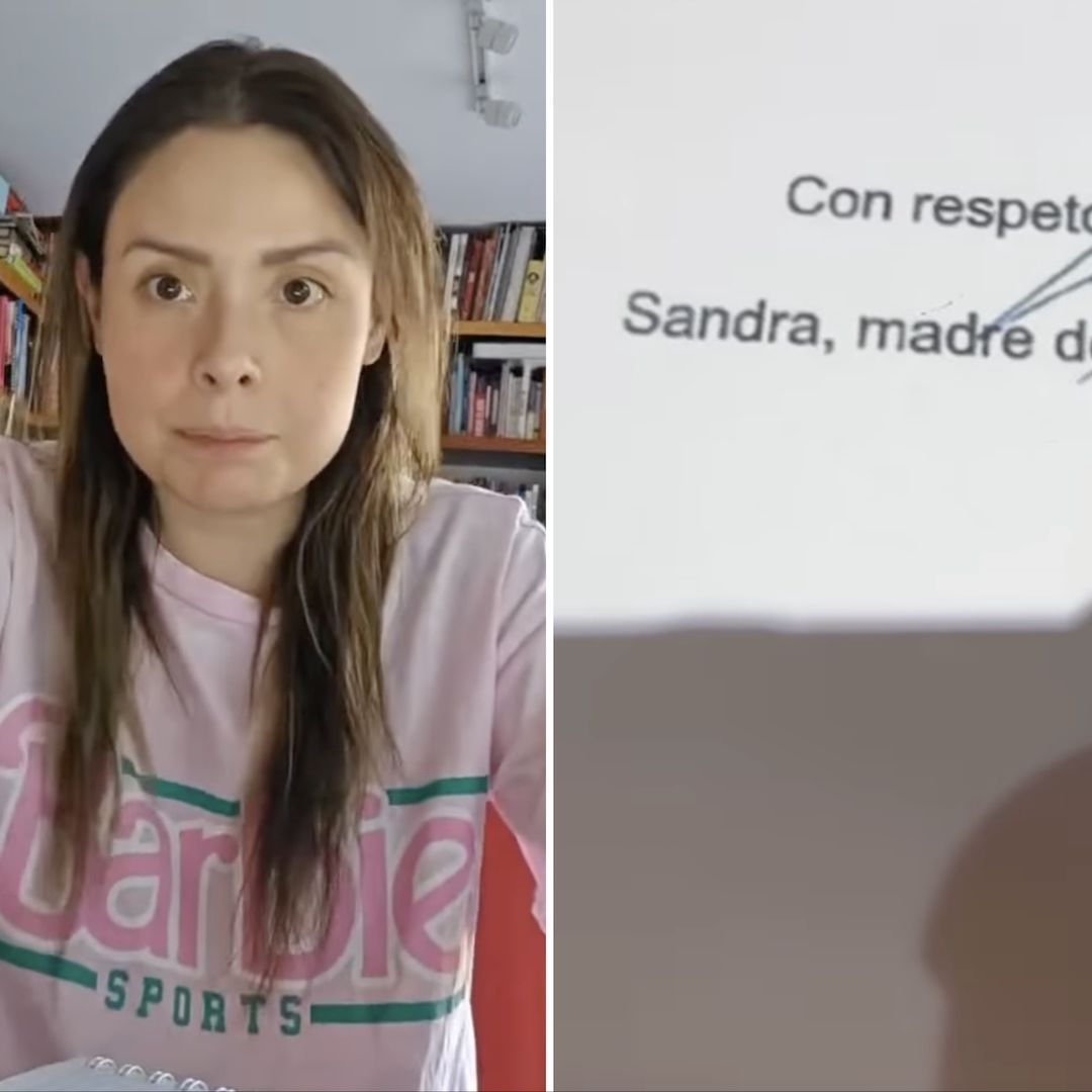 Maryfer Centeno analiza firma de mamá del Fofo Márquez