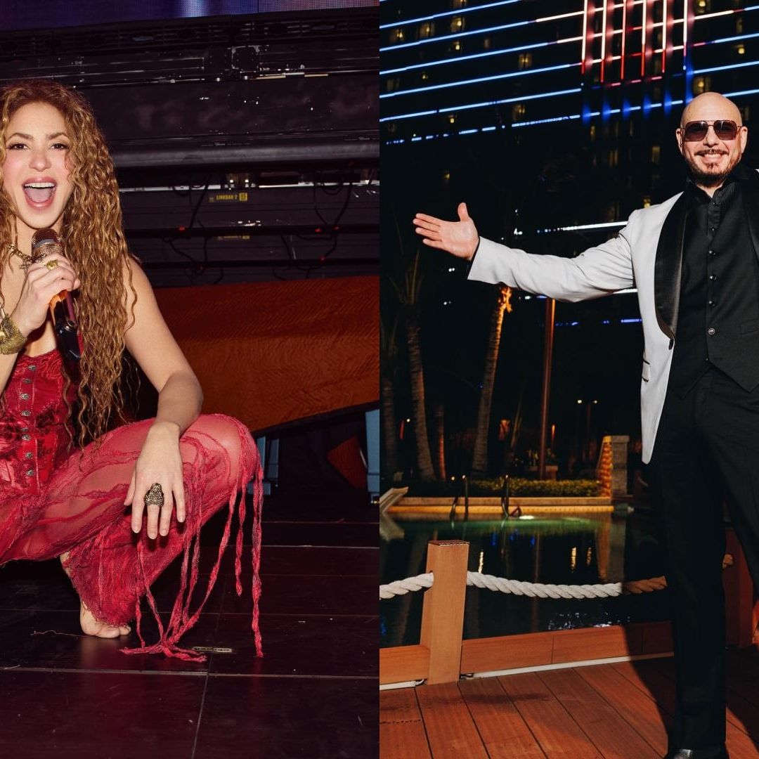 Shakira en su segundo concierto en Monterrey con LMYNL World Tour 2025 y Pitbull en el Hard Rock