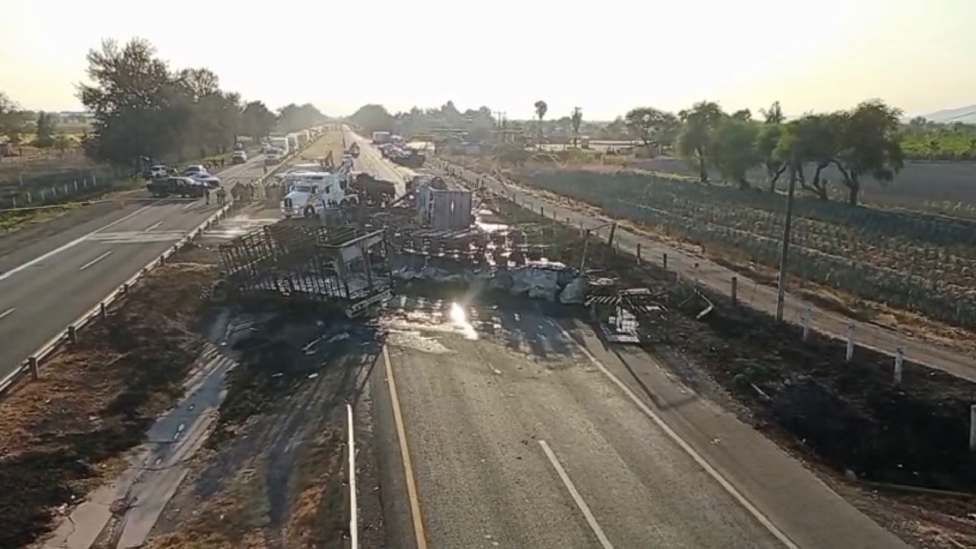 Enfrentamientos Carreteros en La Barca, Jalisco