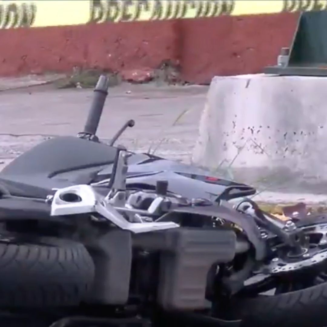 Accidente de motocicleta