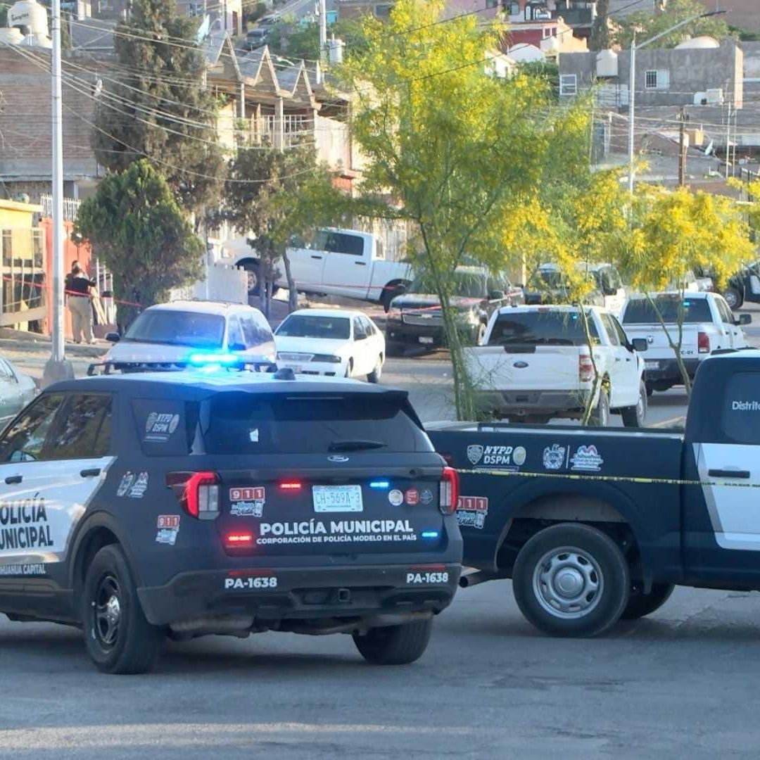 Balacera Deja un Muerto y Dos Heridos en Colonia Cerro de la Cruz en Chihuahua