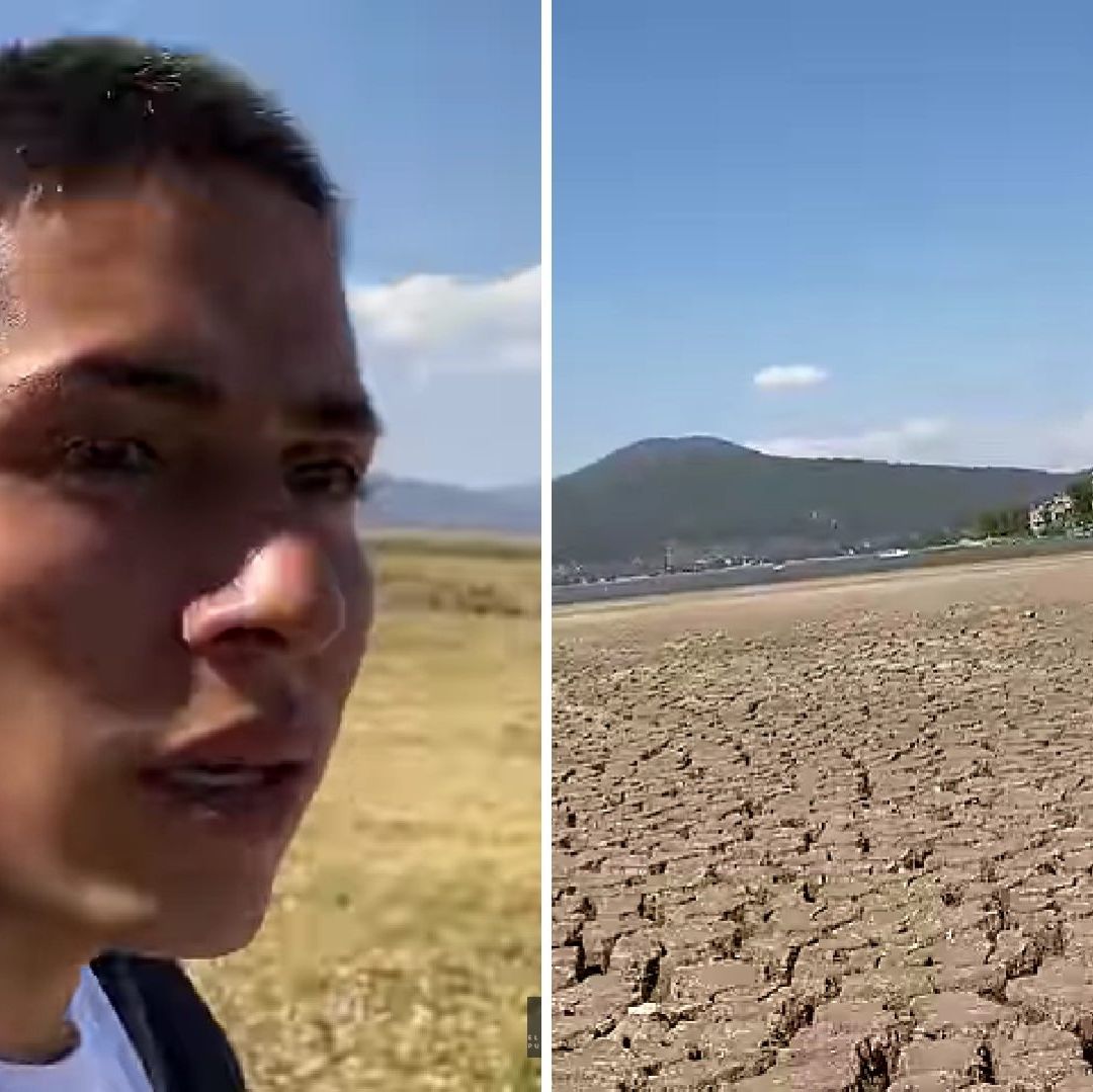 ¿Se Seca el Lago de Pátzcuaro? Youtuber Muestra los Estragos de la Sequía en Michoacán