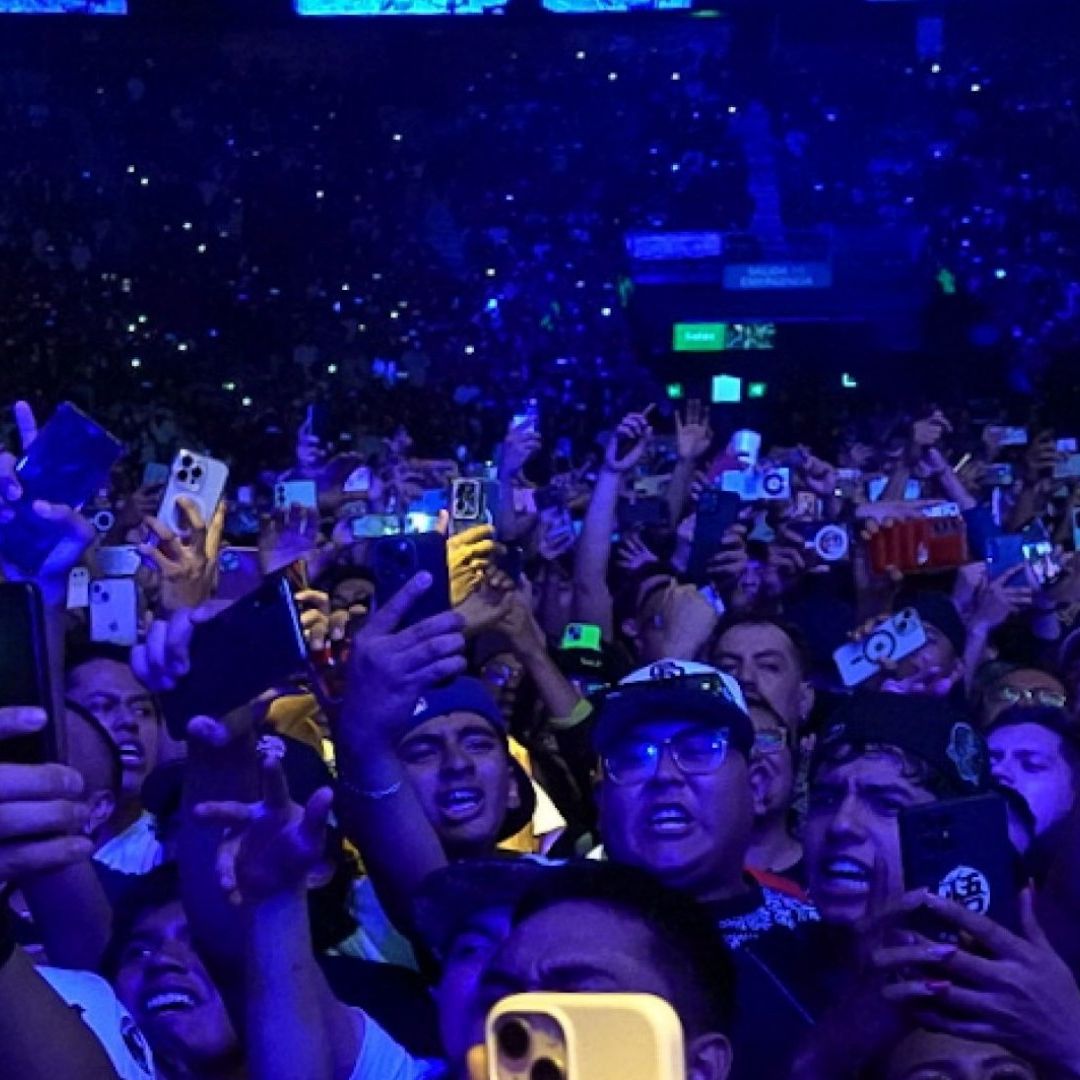 Se registra accidente en concierto en el Palacio de los Deportes