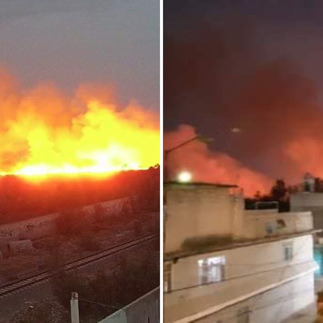 Alerta en Neza: Se Registra Fuerte Incendio con Llamas de Hasta 2 Metros