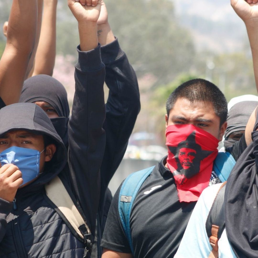 El presidente de México, Andrés Manuel López Obrador, descartó en su conferencia que protestas de Ayotzinapa sean riesgo para las elecciones de 2024