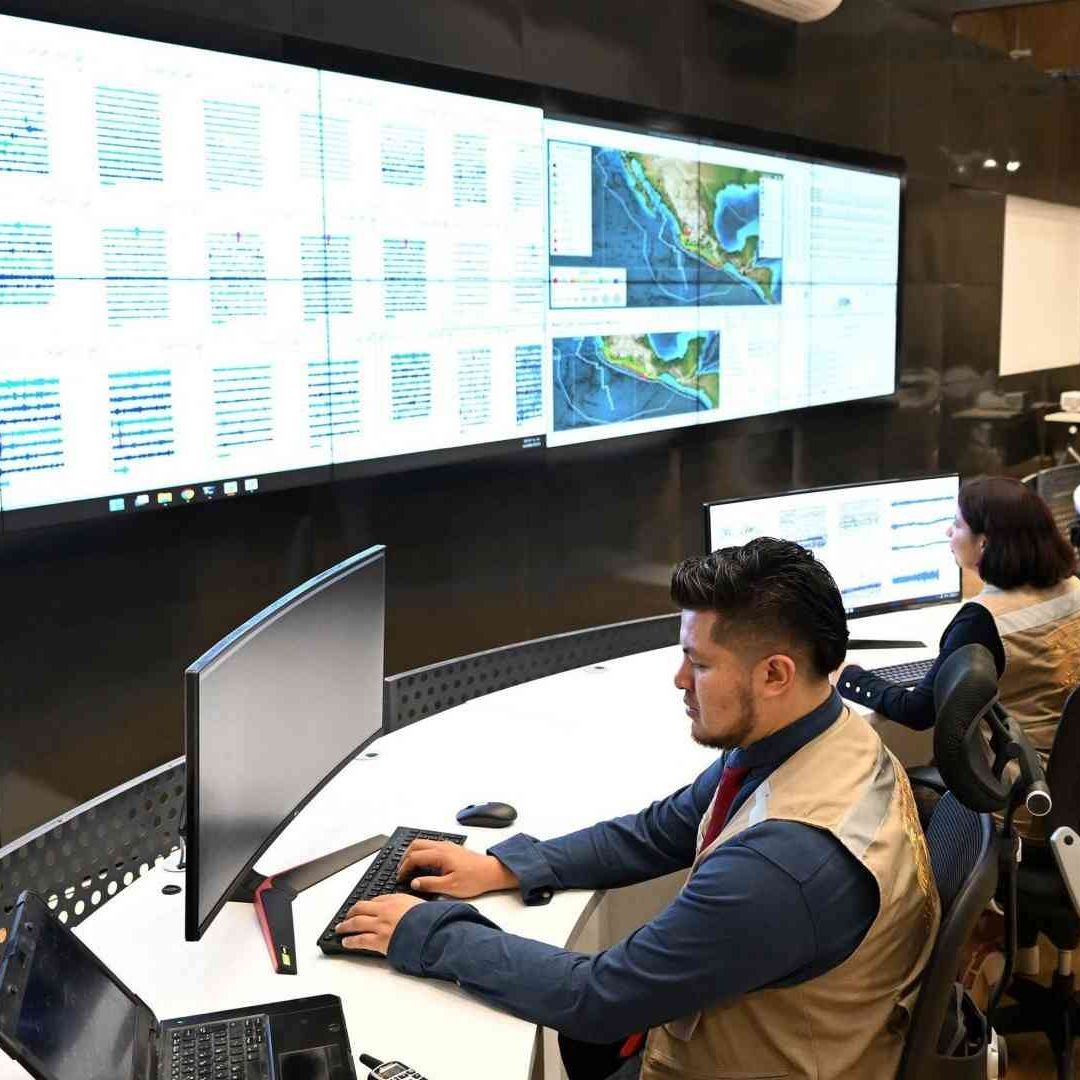 Centro Alterno de Monitoreo (CAM) del Servicio Sismológico Nacional (SSN), en Hidalgo