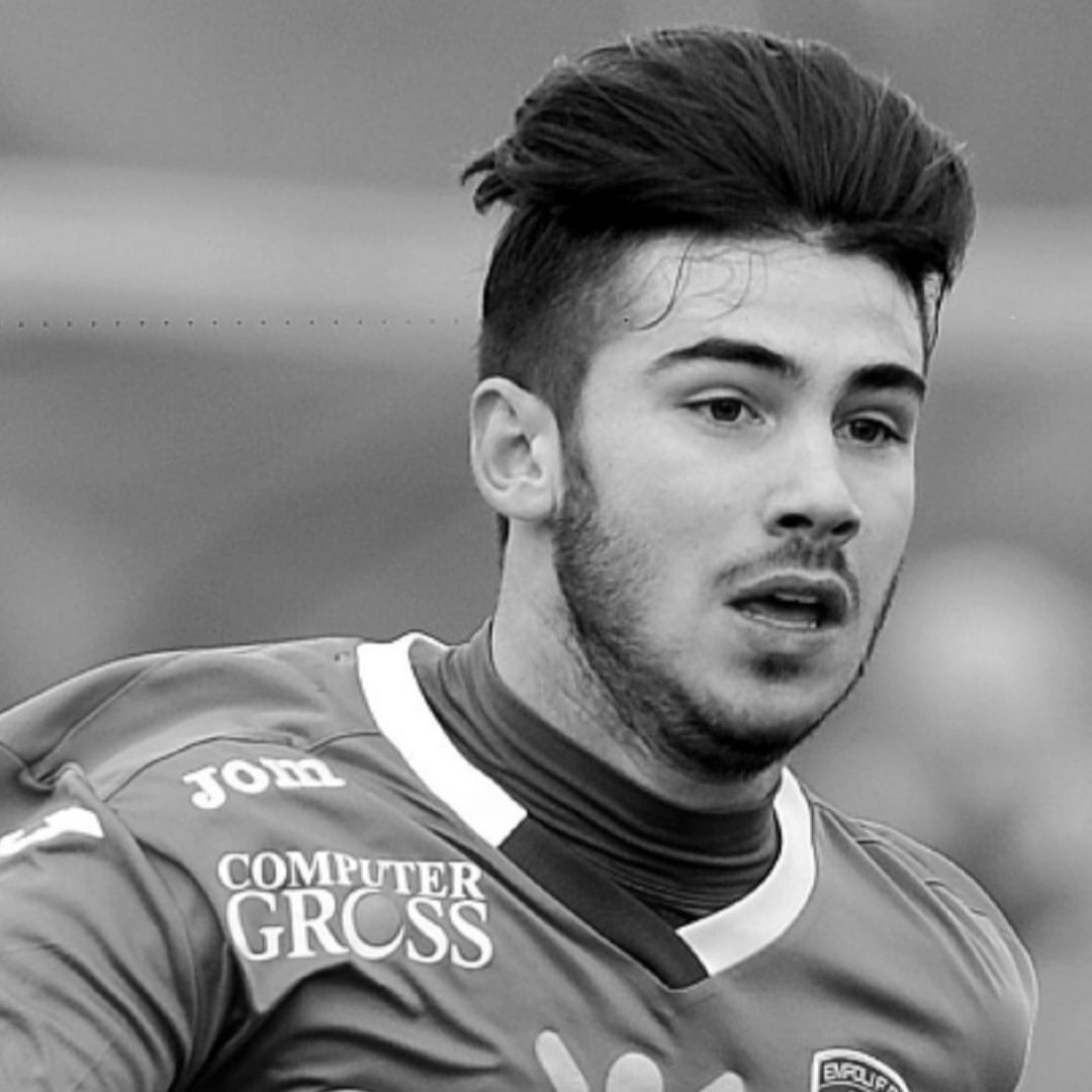 Mattia Giani, jugador semiprofesional del Castelfiorentino United 1925,