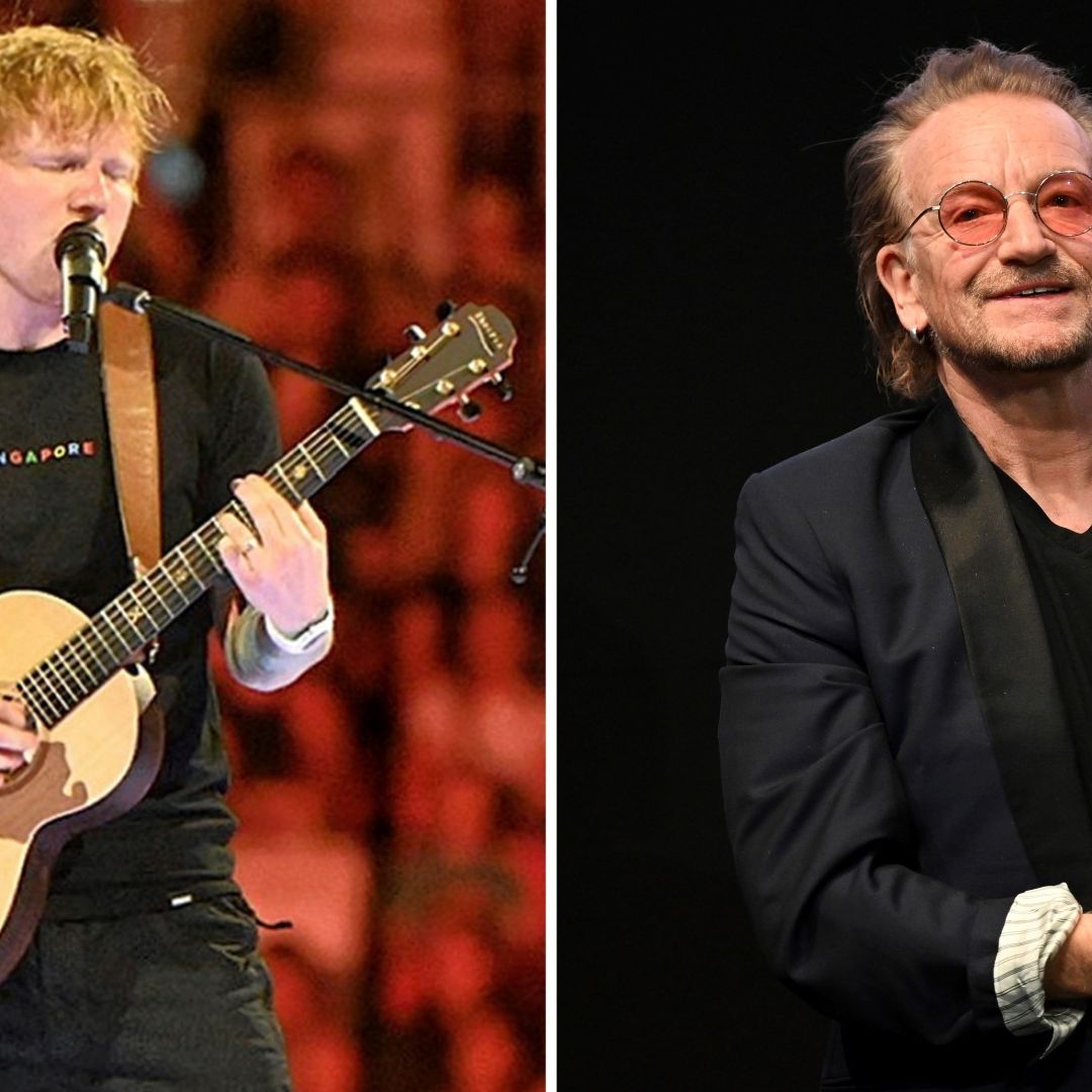 Canciones de U2 y Ed Sheeran alegran a las personas