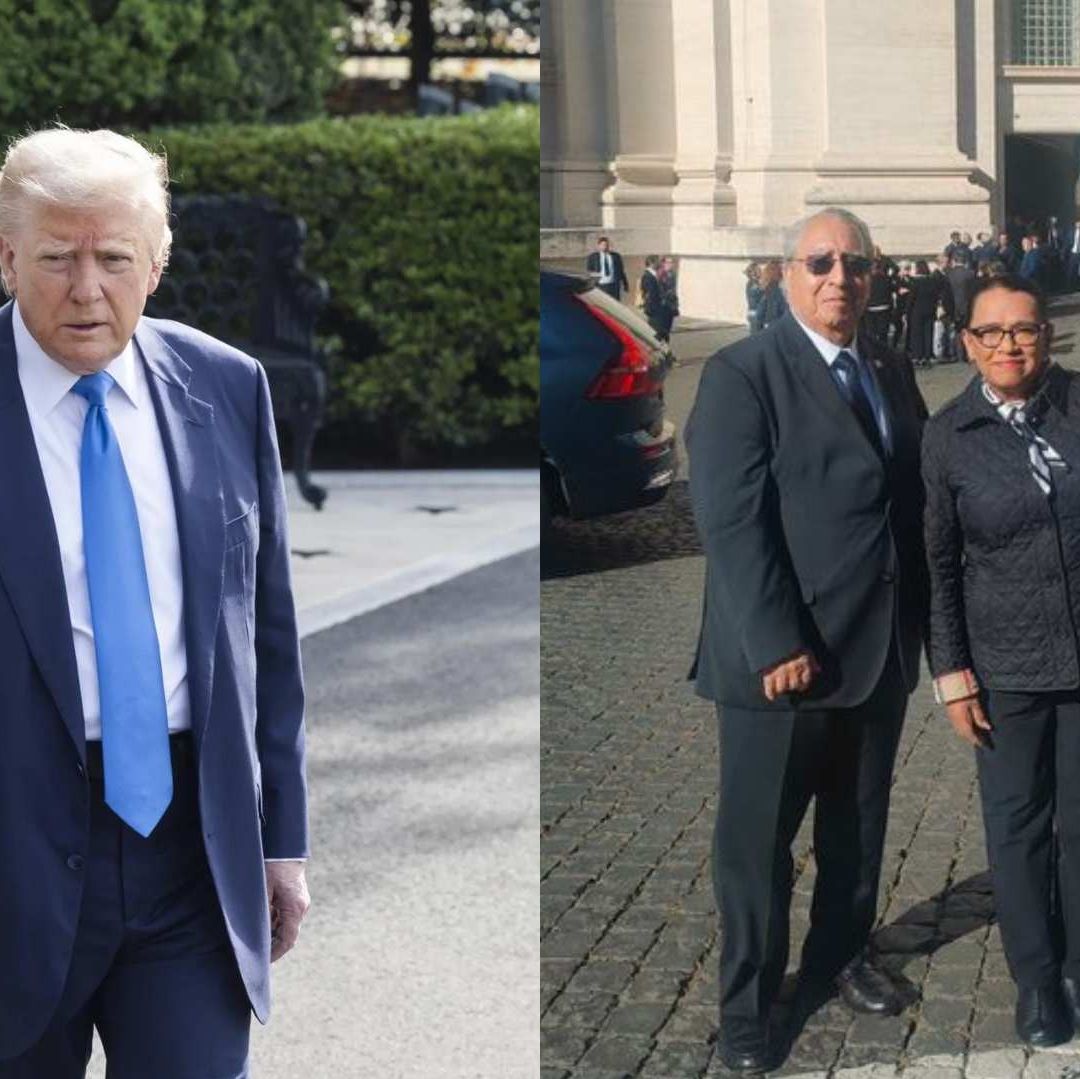Trump y Rosa Icela Llegan al Vaticano Para Asistir al Funeral del Papa Francisco