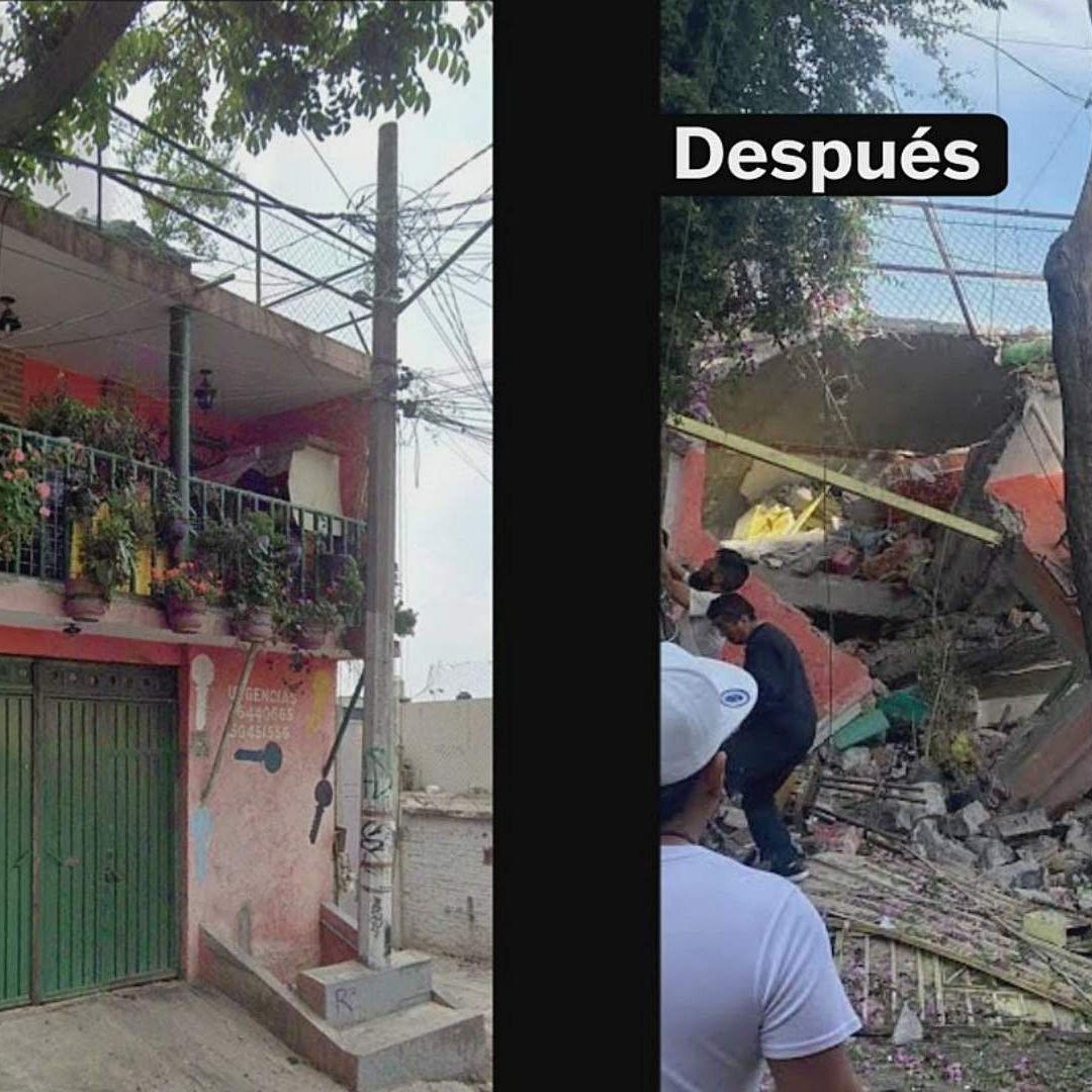 Imágenes Muestran el Antes y Después de Casa Tras Explosión en Tlalpan
