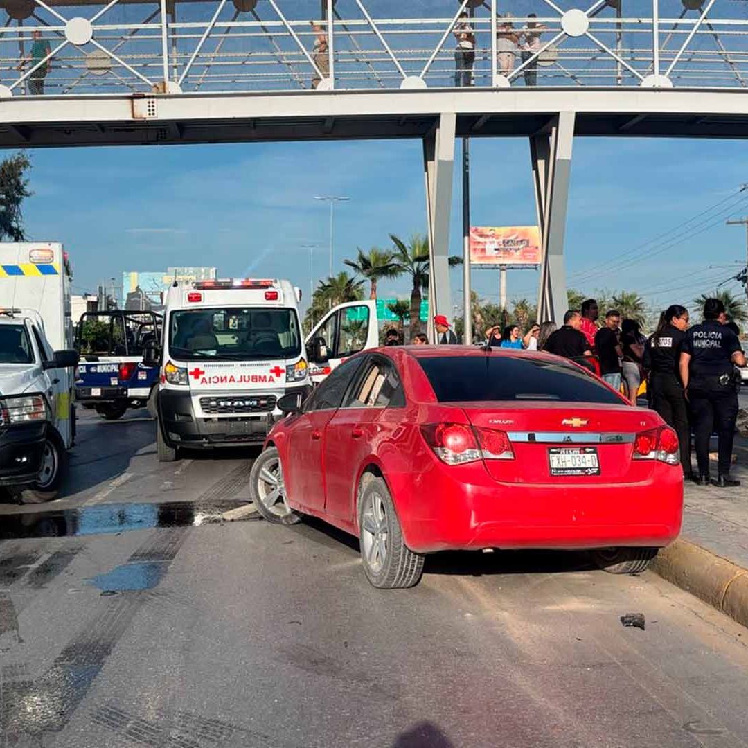 Choque Múltiple en Bulevar Revolución Deja 8 Heridos en Torreón