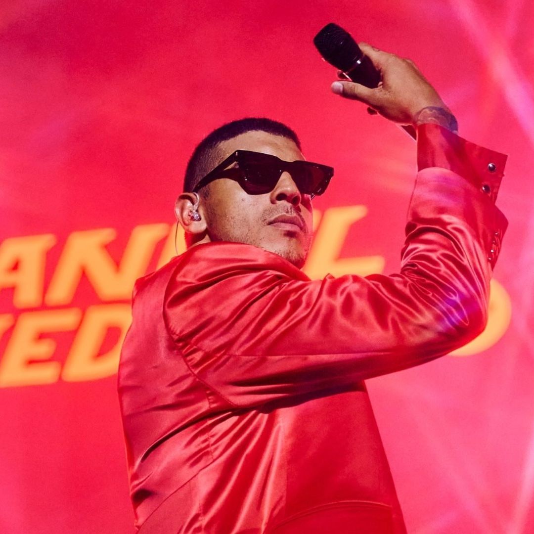 Manuel Medrano en el Movistar Arena en Bogotá, Colombia