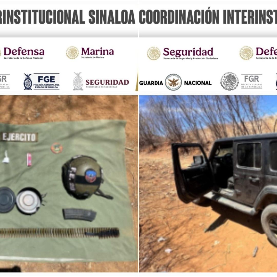 Los elementos de seguridad hicieron el aseguramiento luego de repeler la agresión.