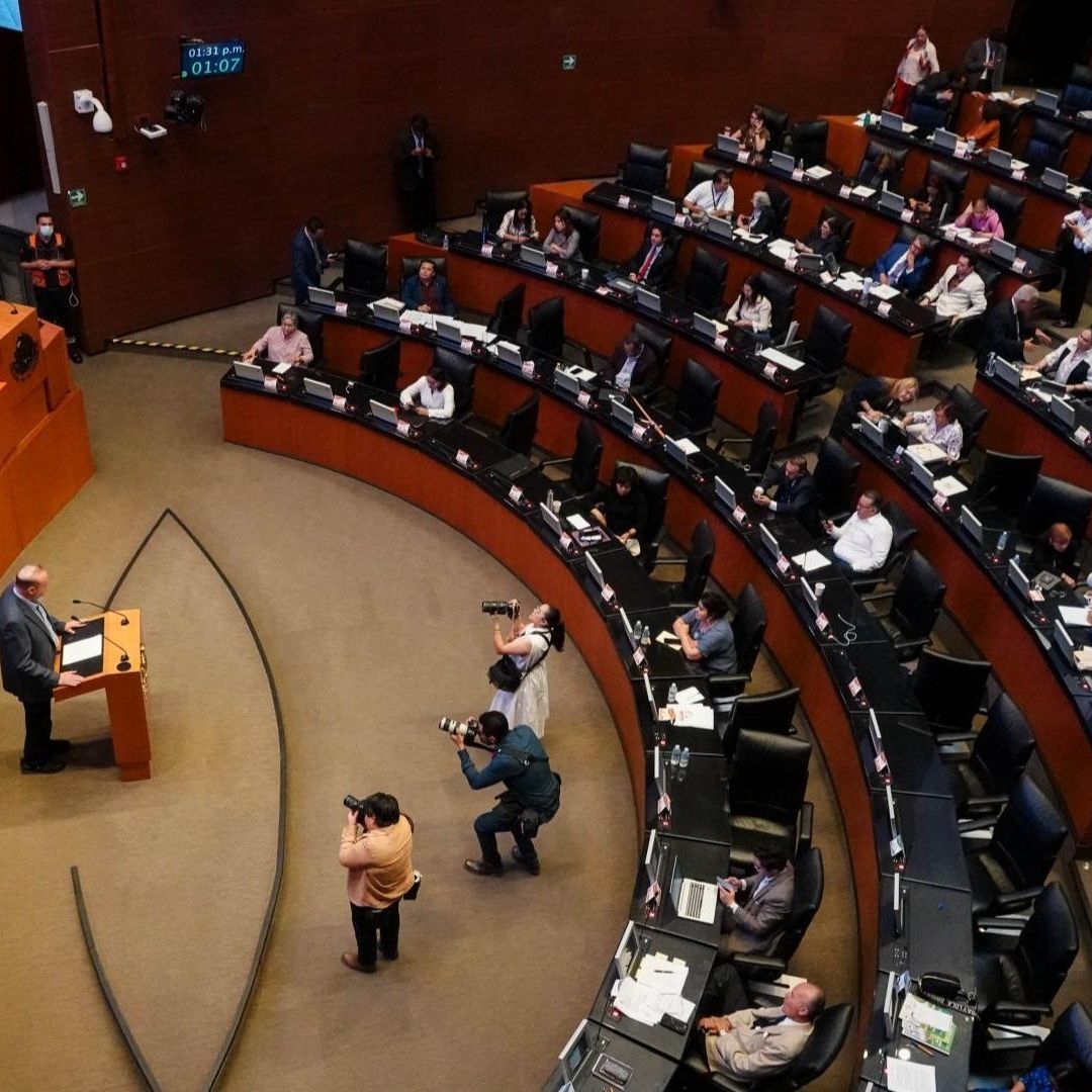 Pleno del Senado de la República.