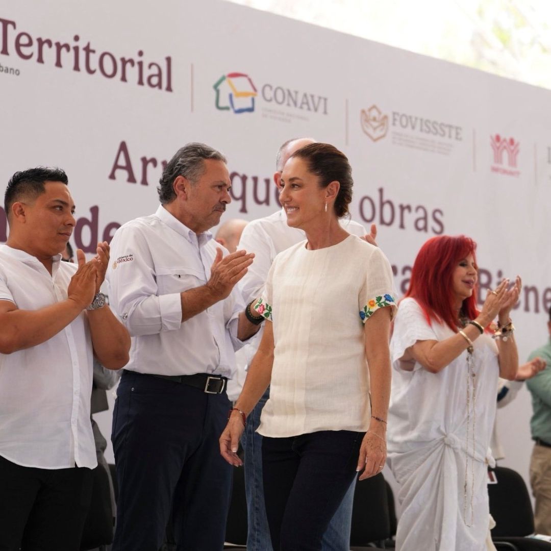 La mandataria atribuyó esta diferencia a los valores familiares mexicanos.
