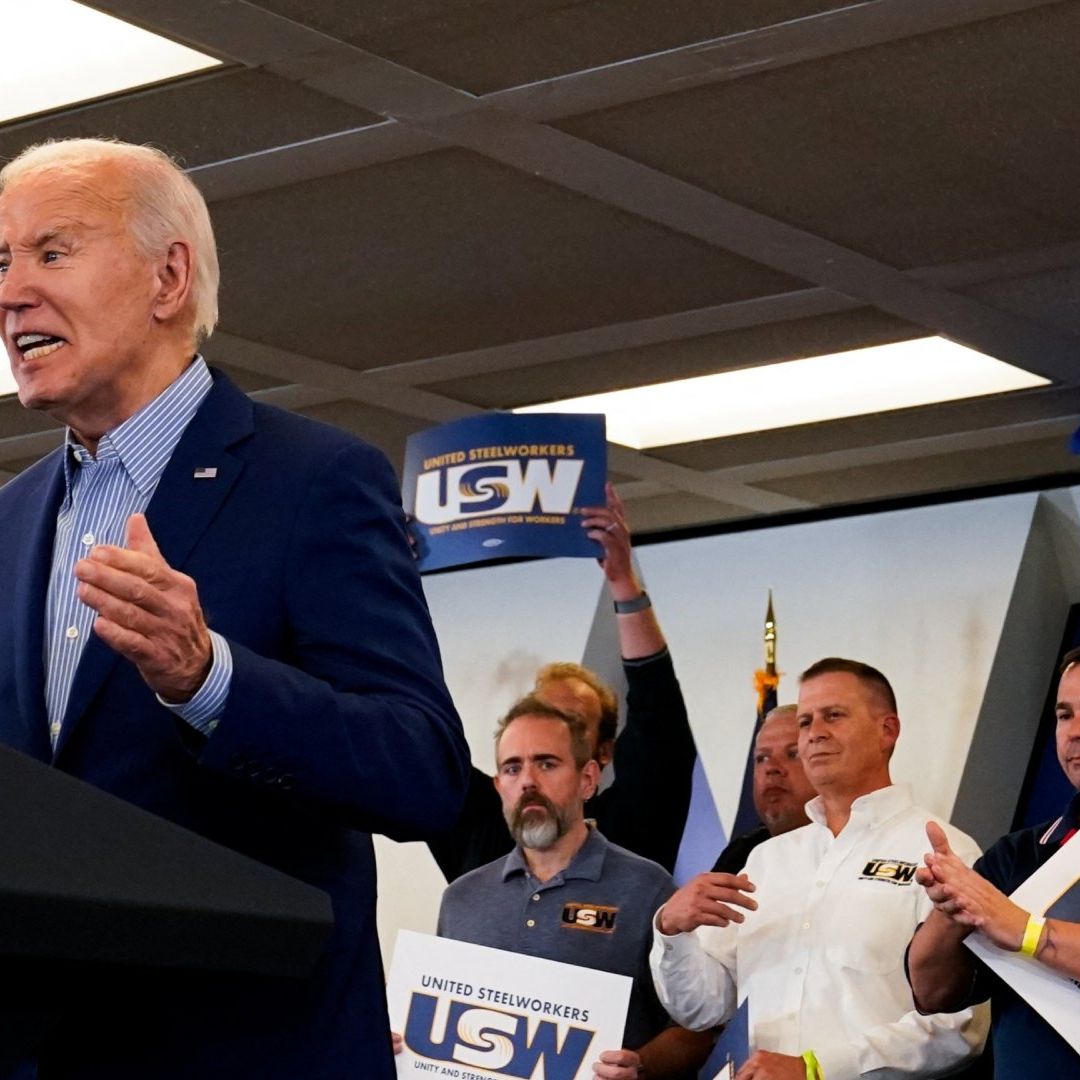 Biden anunció este miércoles que triplicará los aranceles que ya pesan sobre el acero y el aluminio procedentes de China