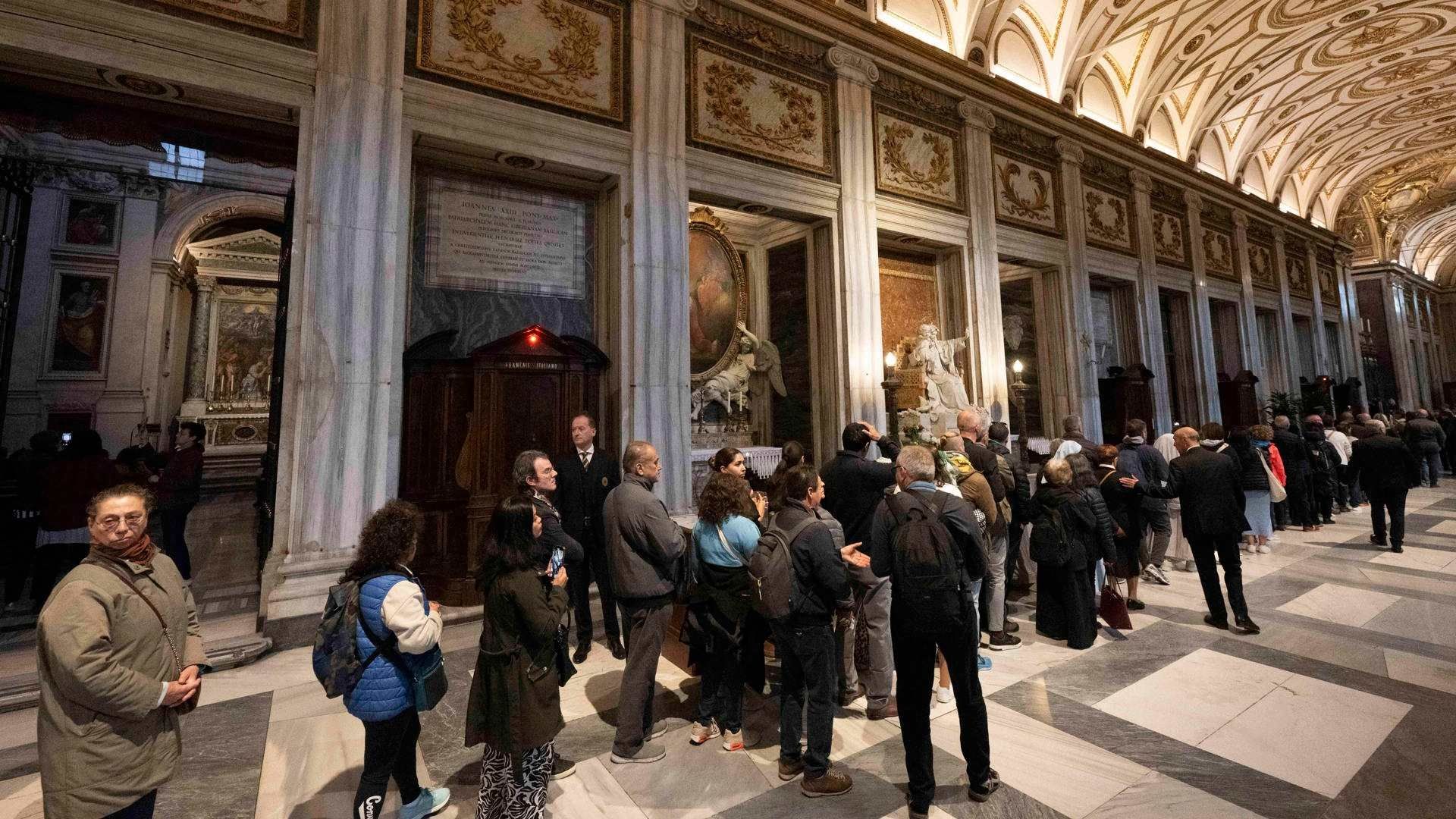 Tumba papa Francisco