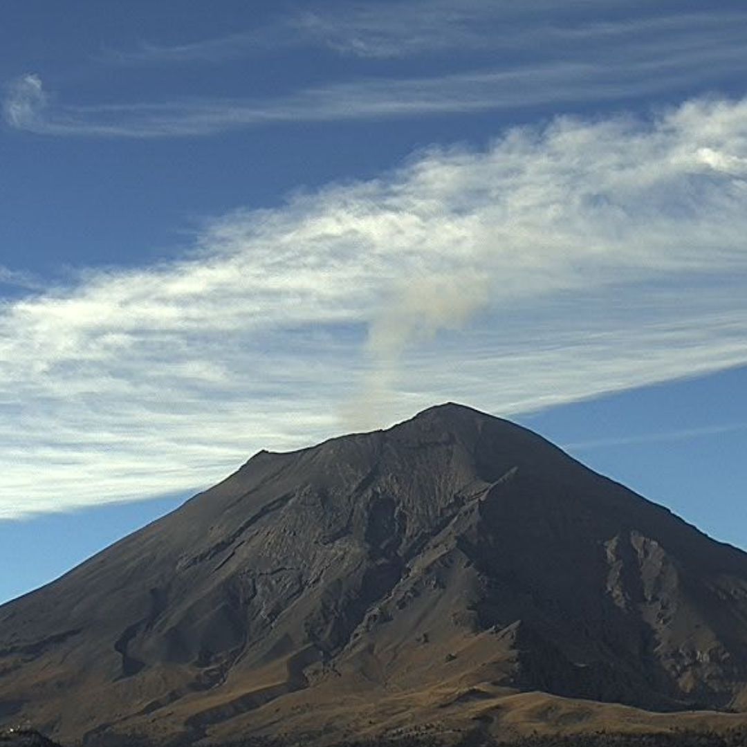 Volcán Popocatépetl: Pronóstico Informa Posible Caída de Ceniza en CDMX