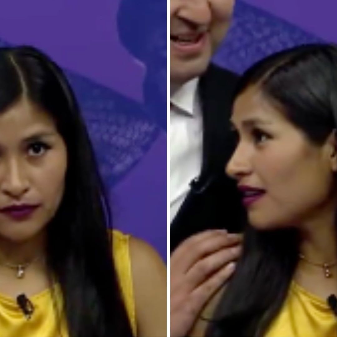 ¿Nervios? Candidata a Diputada por el PRD se Paraliza en Pleno Debate