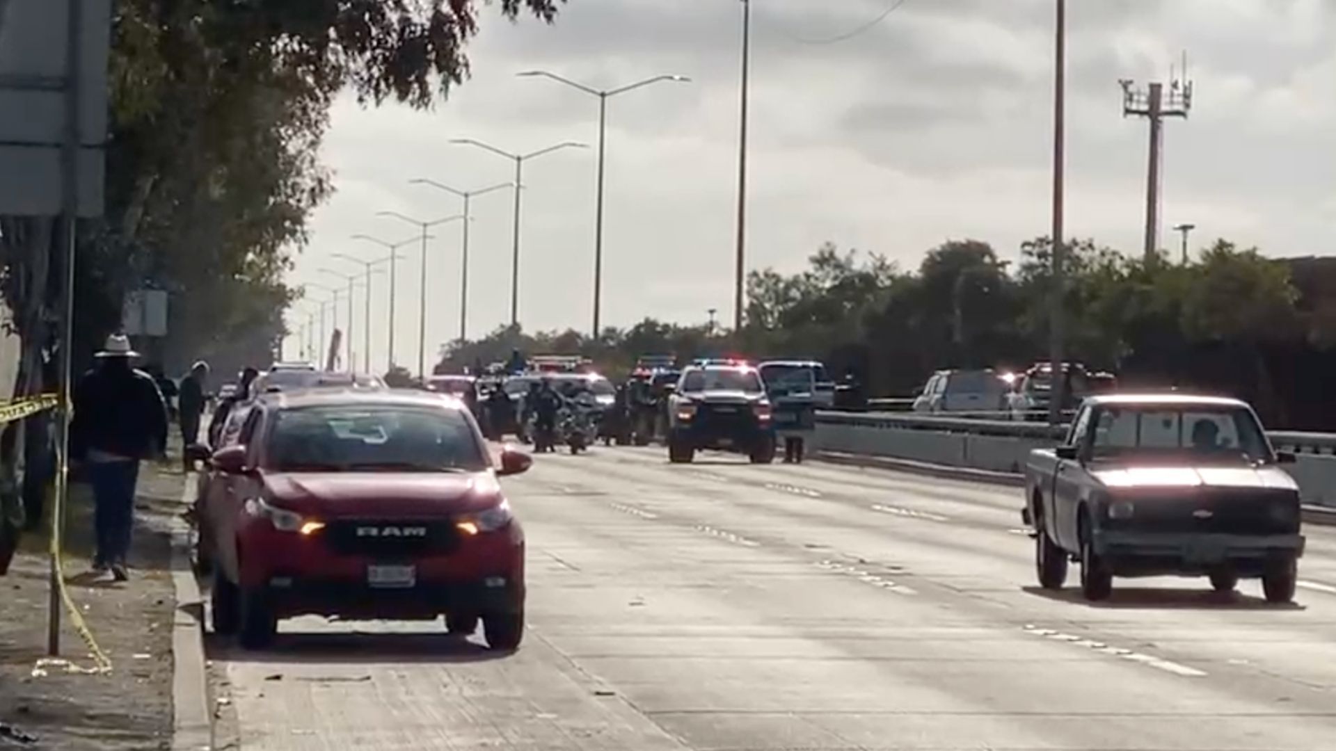Asesinan a Dos Personas a Tiros en Avenida Aeropuerto de Tijuana