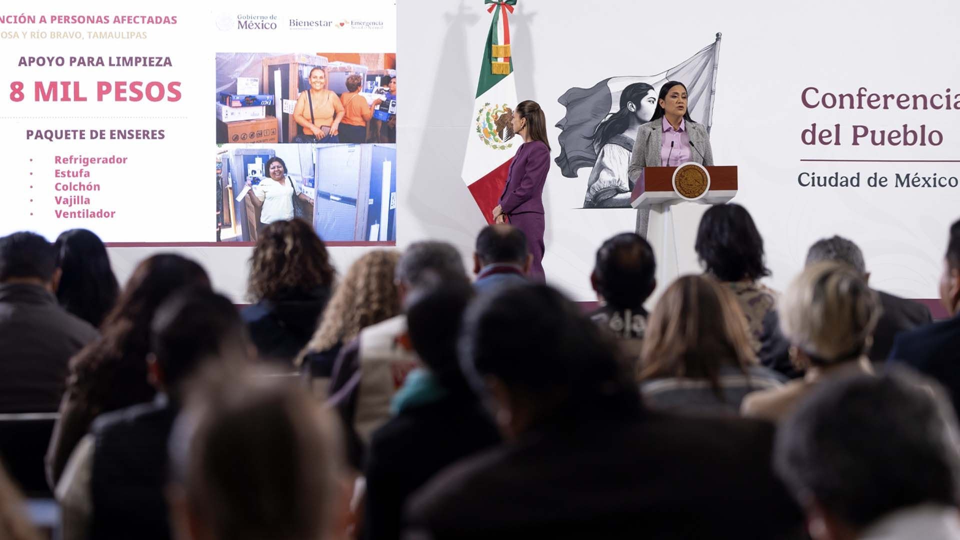 Inicia Entrega de Apoyos Bienestar a Familias por Inundaciones en Tamaulipas
