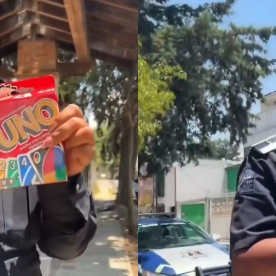 Jóvenes fueron amedrentadas por policías por jugar “UNO” en la calle en el Edomex