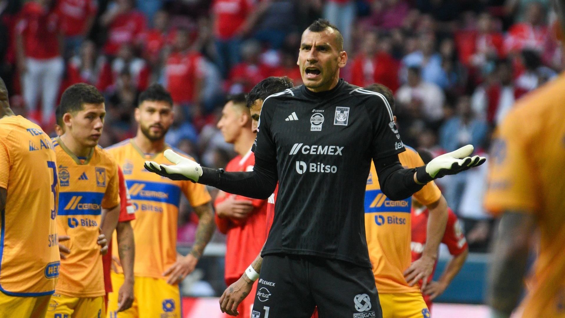Nahuel Guzmán se perdería la liguilla del Clausura 2024. Foto: Cuartoscuro