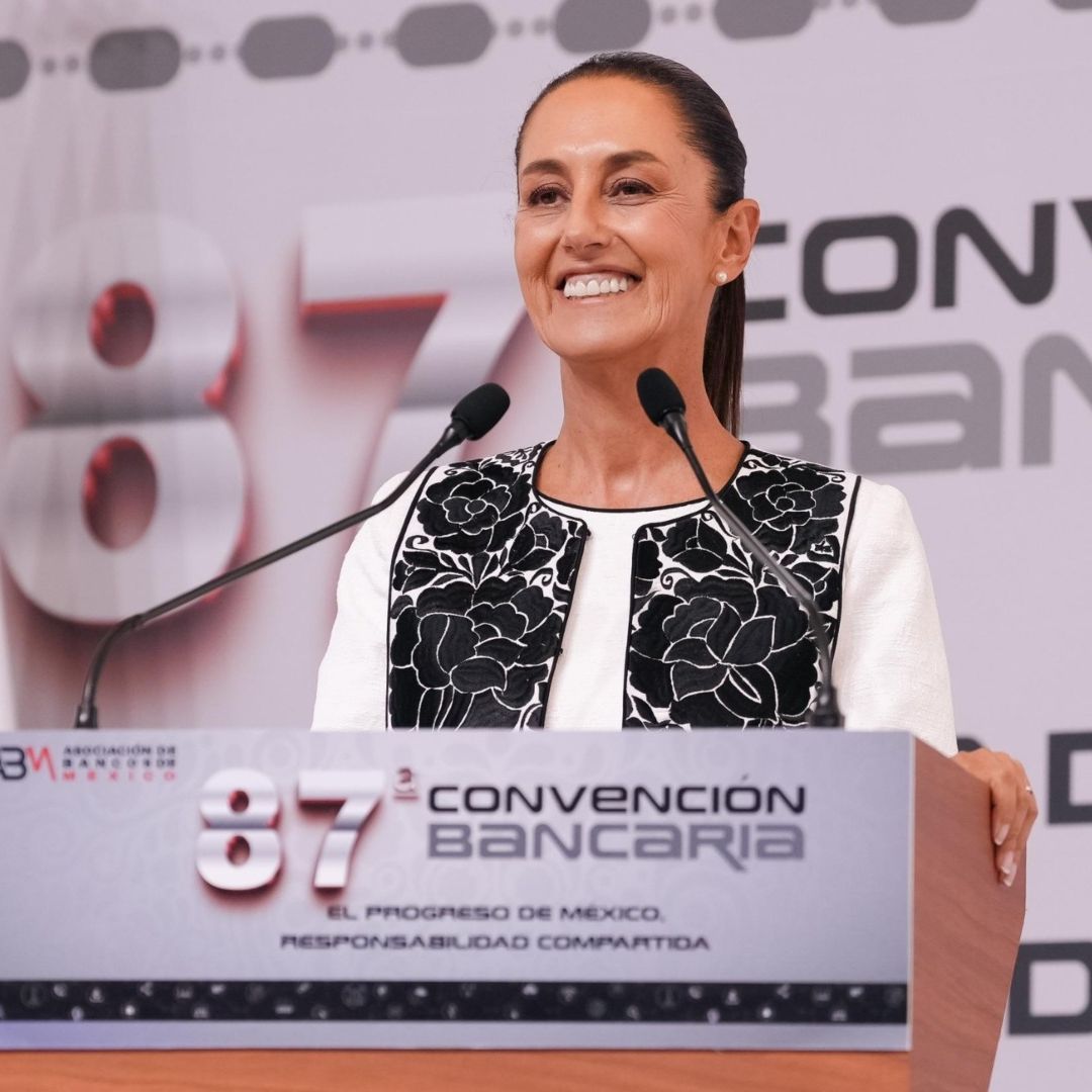 Claudia Sheimbaum en la Convención Bancaria en Acapulco