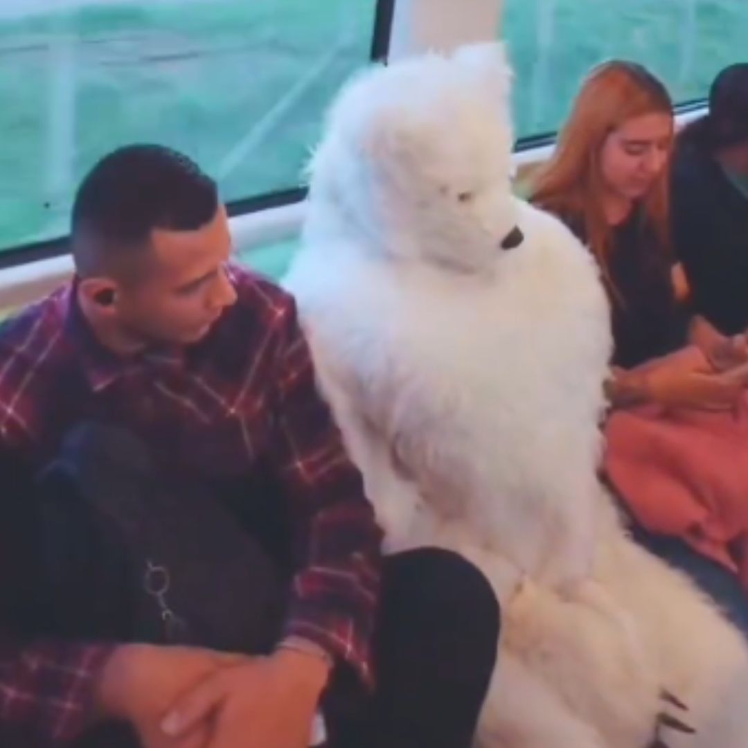 Video | Juanes Se Viste de Oso y Viaja en el Metro de Medellín: ¿Qué Estaba Haciendo?