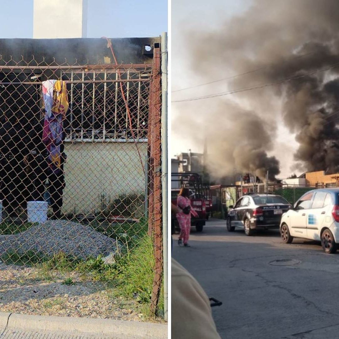 Un Muerto por Incendio de Casa-Habitación en Misiones de San Francisco, Puebla